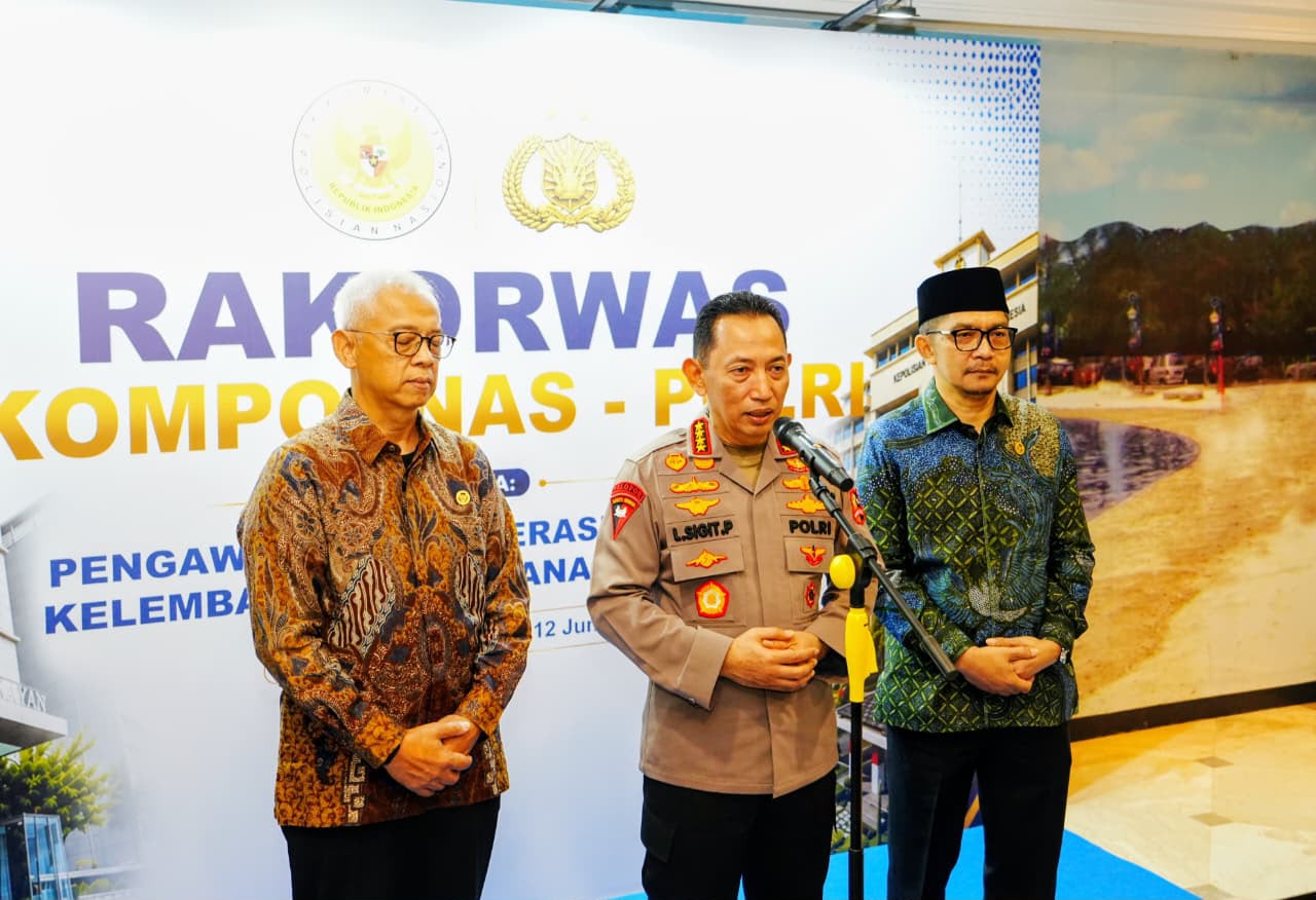 Kapolri di Rakorwas Kompolnas : Mitra Strategis untuk Pembenahan Polri