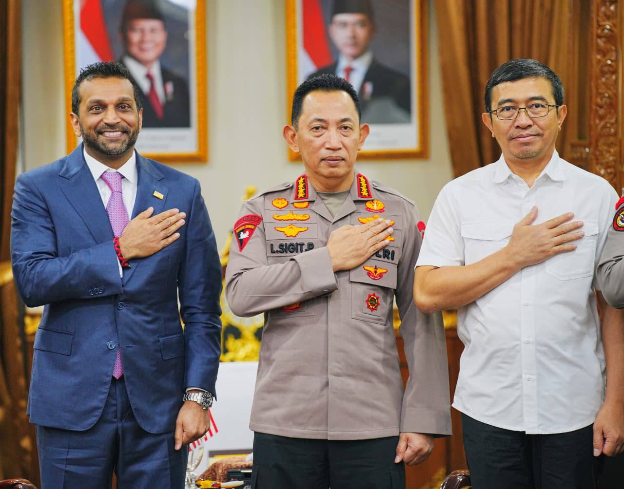 Kapolri: Polri Siap Perkuat Kerja Sama Penegakan Hukum Internasional Bersama FBI Hadapi Kejahatan Modern