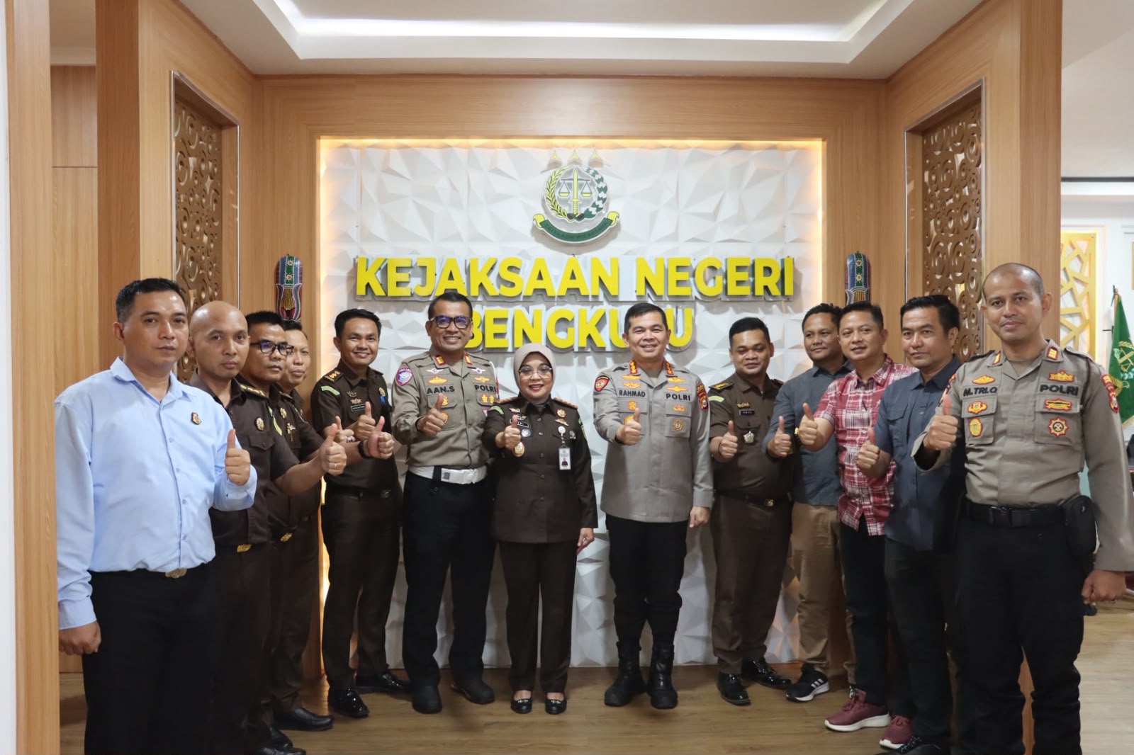 Kapolresta Bengkulu Perkuat Sinergitas dengan Kejaksaan Negeri Bengkulu melalui Kunjungan Silaturahmi