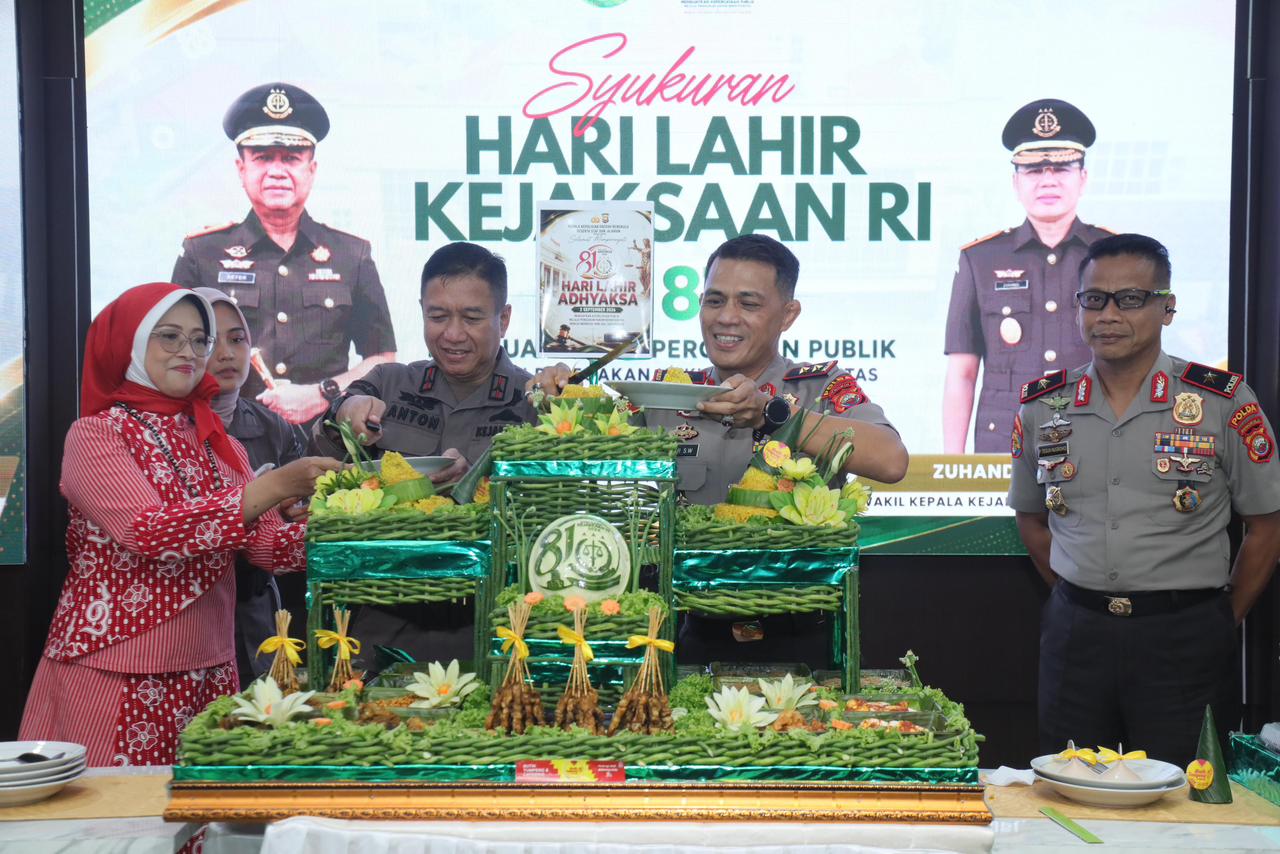 Kapolda Bengkulu Kunjungi Kejati Bengkulu, dalam rangka memperingati HUT Adhyaksa Ke-81, Pererat Sinergitas